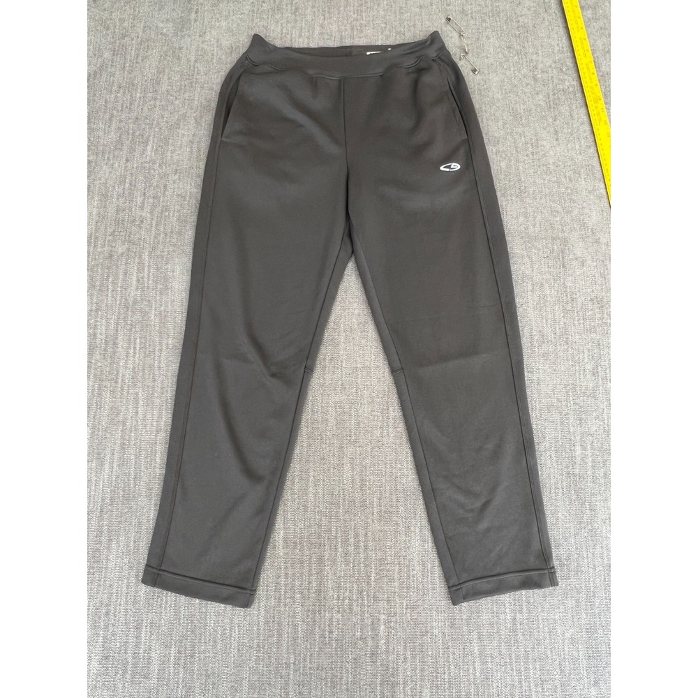 Champion C9 Duo Dry Track Pants Mens Small Gray Athletic Gym Workout Pull On